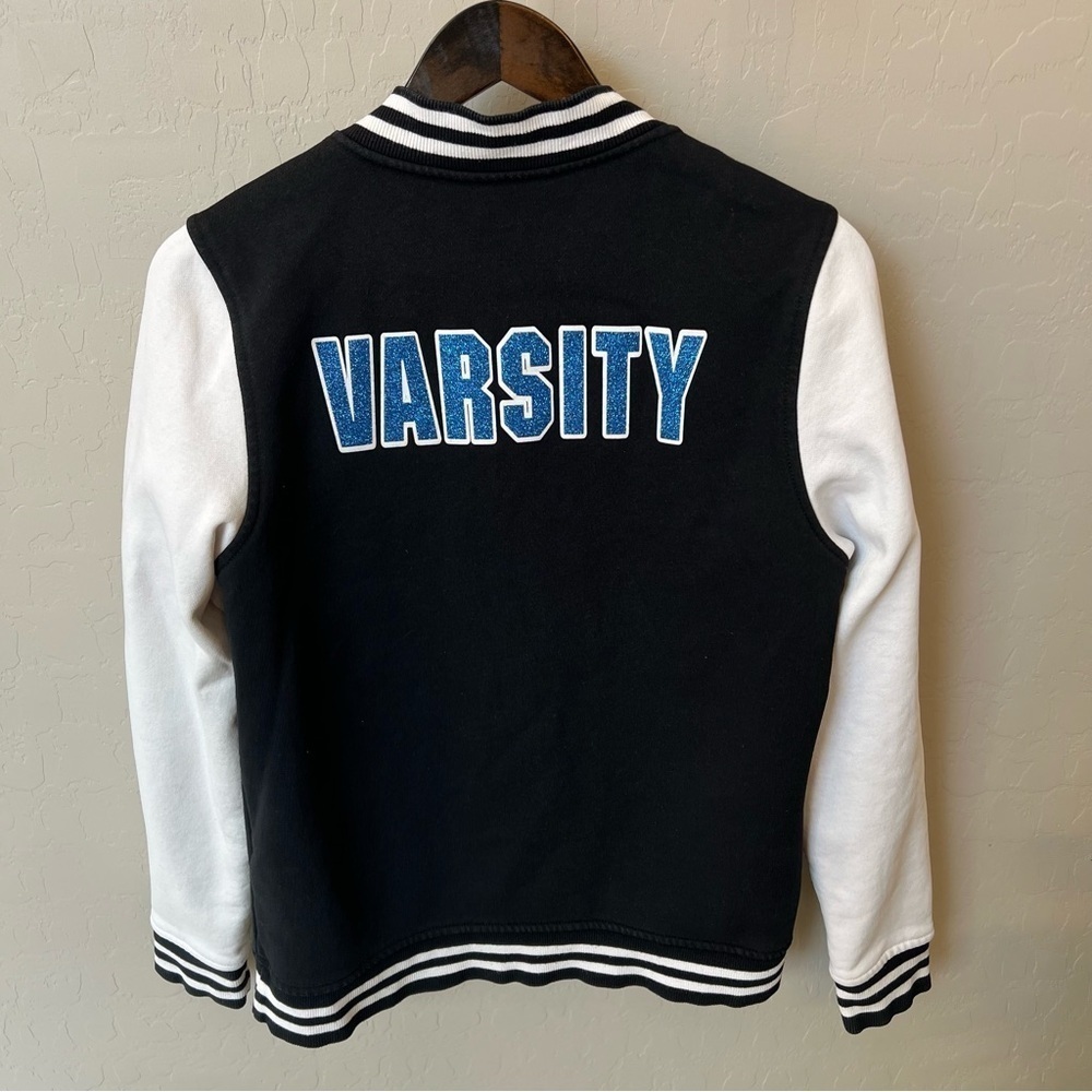 Sport-Tek Varsity Cheerleading jacket, cotton blend, snap closure, sz S - Picture 5 of 16